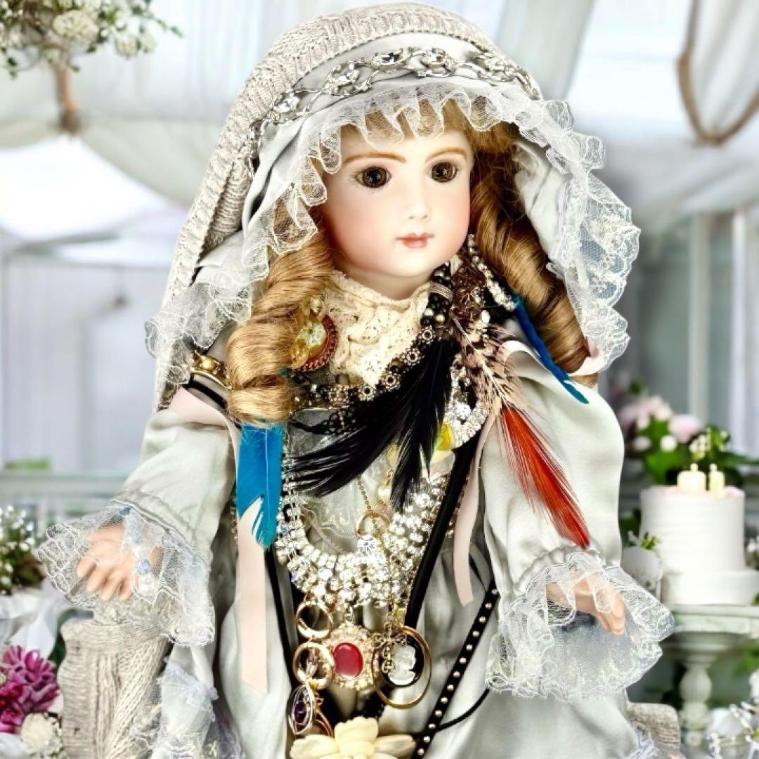 ビスクドール アーテー AT トロピカルアイ 海外作家様 リプロ ドレス ボネ