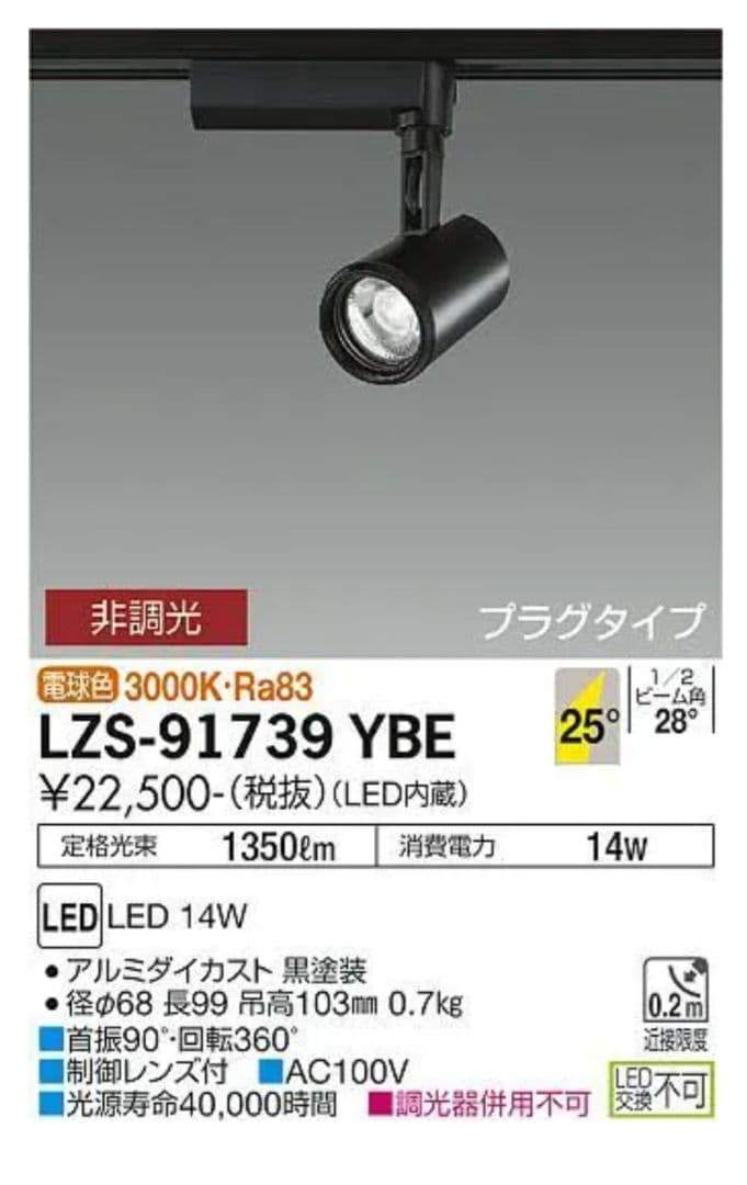 LEDスポットライト 4個セット