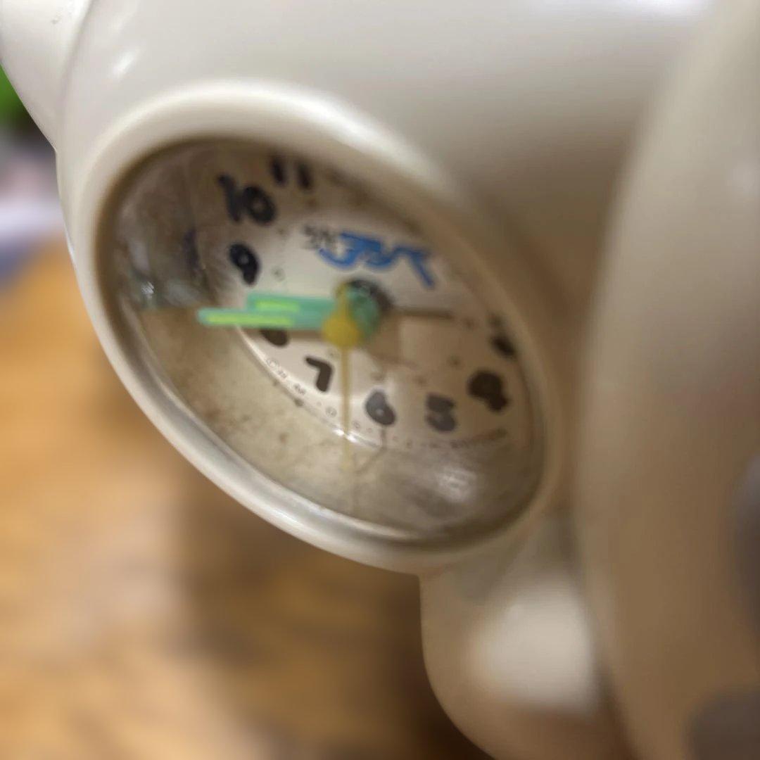 希少　少年アシベ・ゴマちゃん・目覚まし時計　可動品