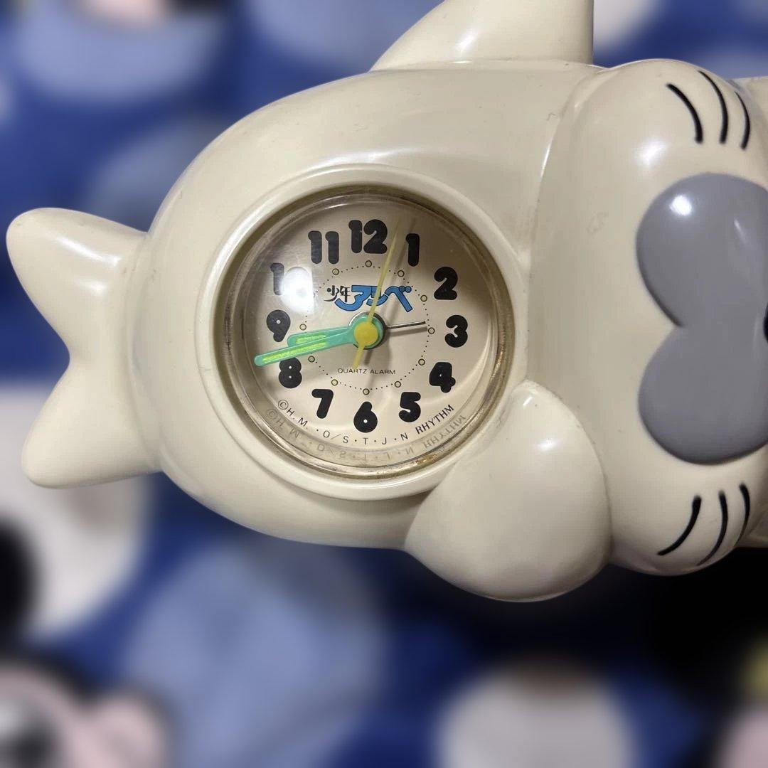 希少　少年アシベ・ゴマちゃん・目覚まし時計　可動品