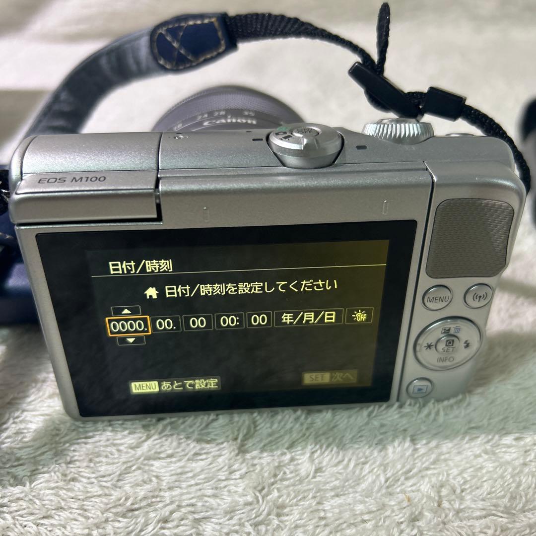Canon キャノン　ミラーレスカメラEOS M100 付属品多数　EF-EOS