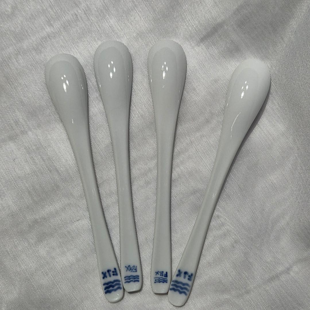 未使用　ロイヤルコペンハーゲン　メガ　スプーン４本セット