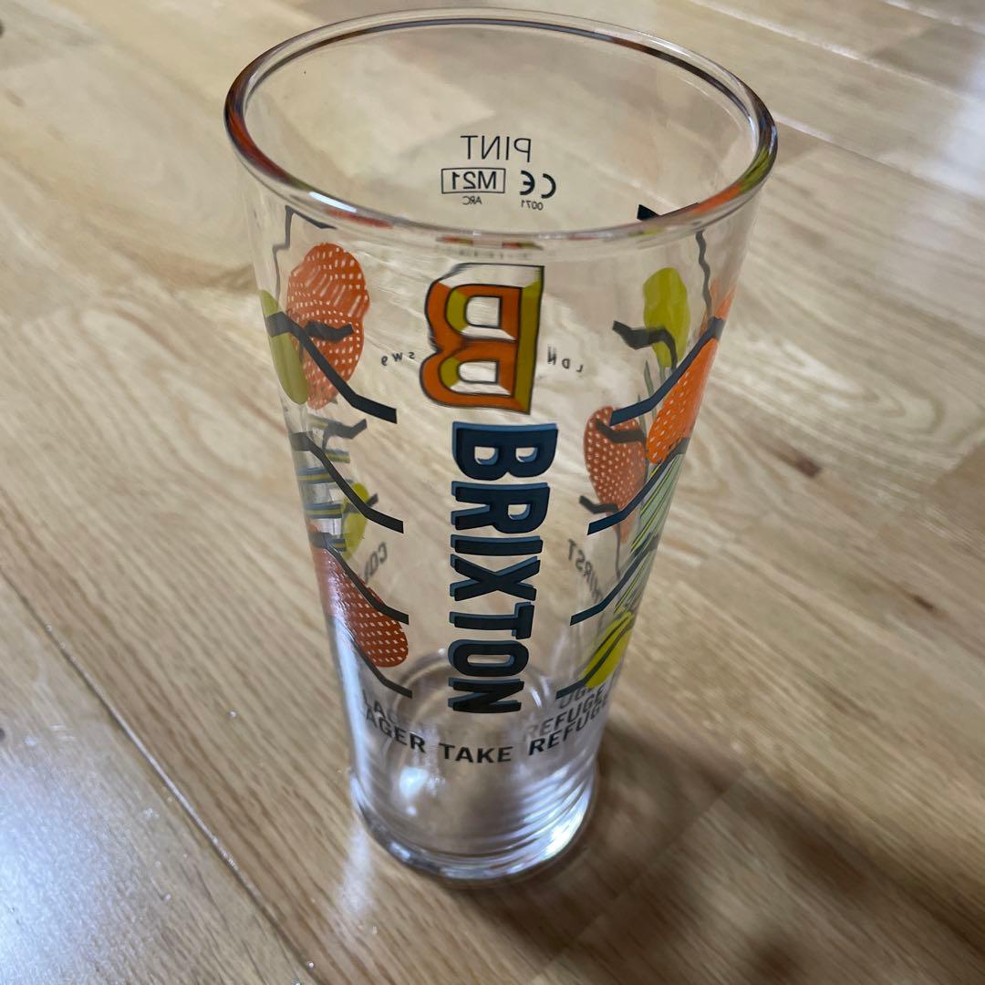 Brixton ブリクストン パイントグラス カラフルなデザイン グラス