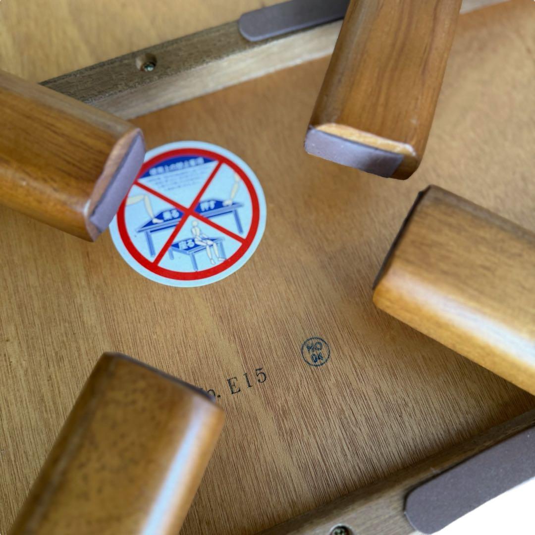 HR786 【木目が素敵な】ちゃぶ台　折りたたみ　円卓　丸テーブル　座卓