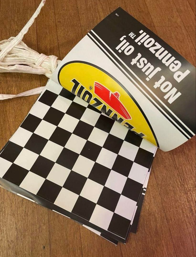 PENZOIL ペンズオイル ガレージ バナー 旗 世田谷ベース アメ車