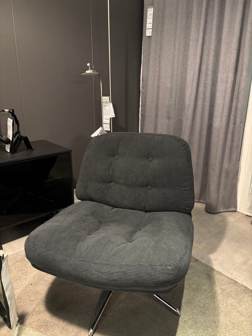 新品▲△▲未開封 イケア ディヴリンゲ 椅子 ソファ 回転パーソナルチェア