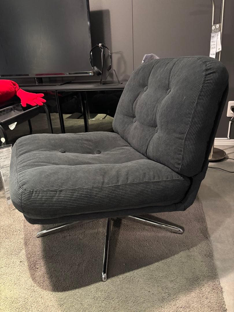新品▲△▲未開封 イケア ディヴリンゲ 椅子 ソファ 回転パーソナルチェア
