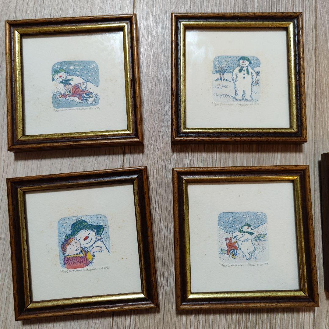 スノーマン エッチング 500限定 1990年 6点set 銅版画man