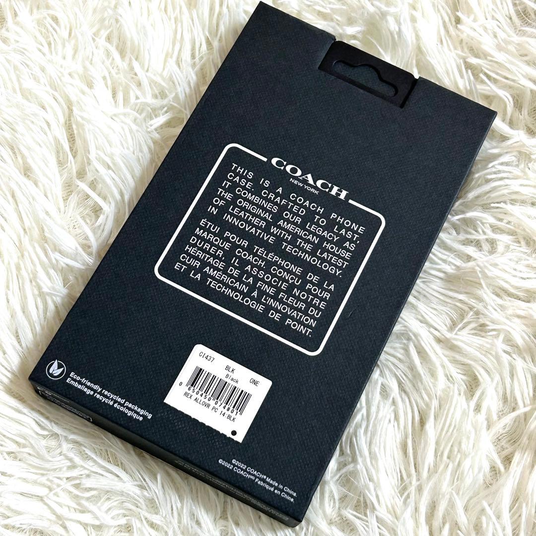 新品未使用✨人気完売品 コーチ 恐竜柄 レキシー iPhone14 13ケース