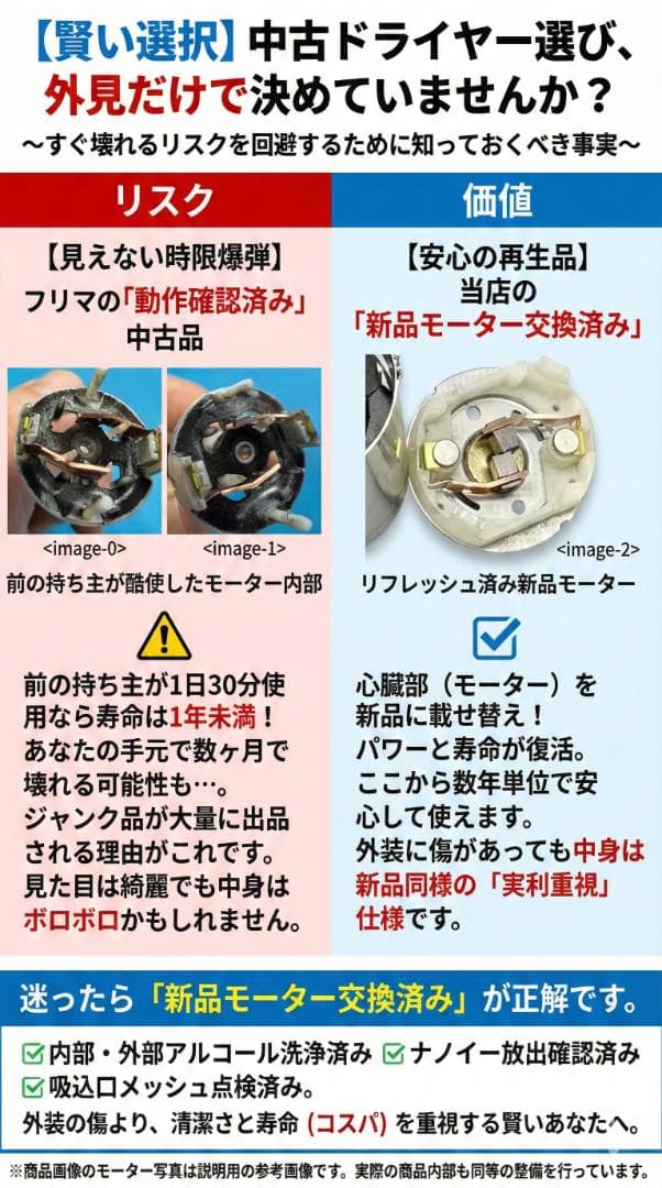 【モーター新品交換済】Panasonicナノケア EH-CNA2E 2021年製