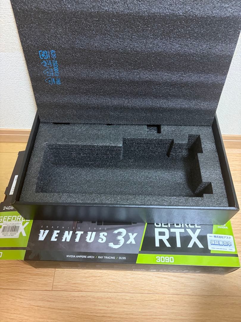 グラフィックボード・グラボ・ビデオカード MSI GeForce RTX 3090 VENTUS 3X