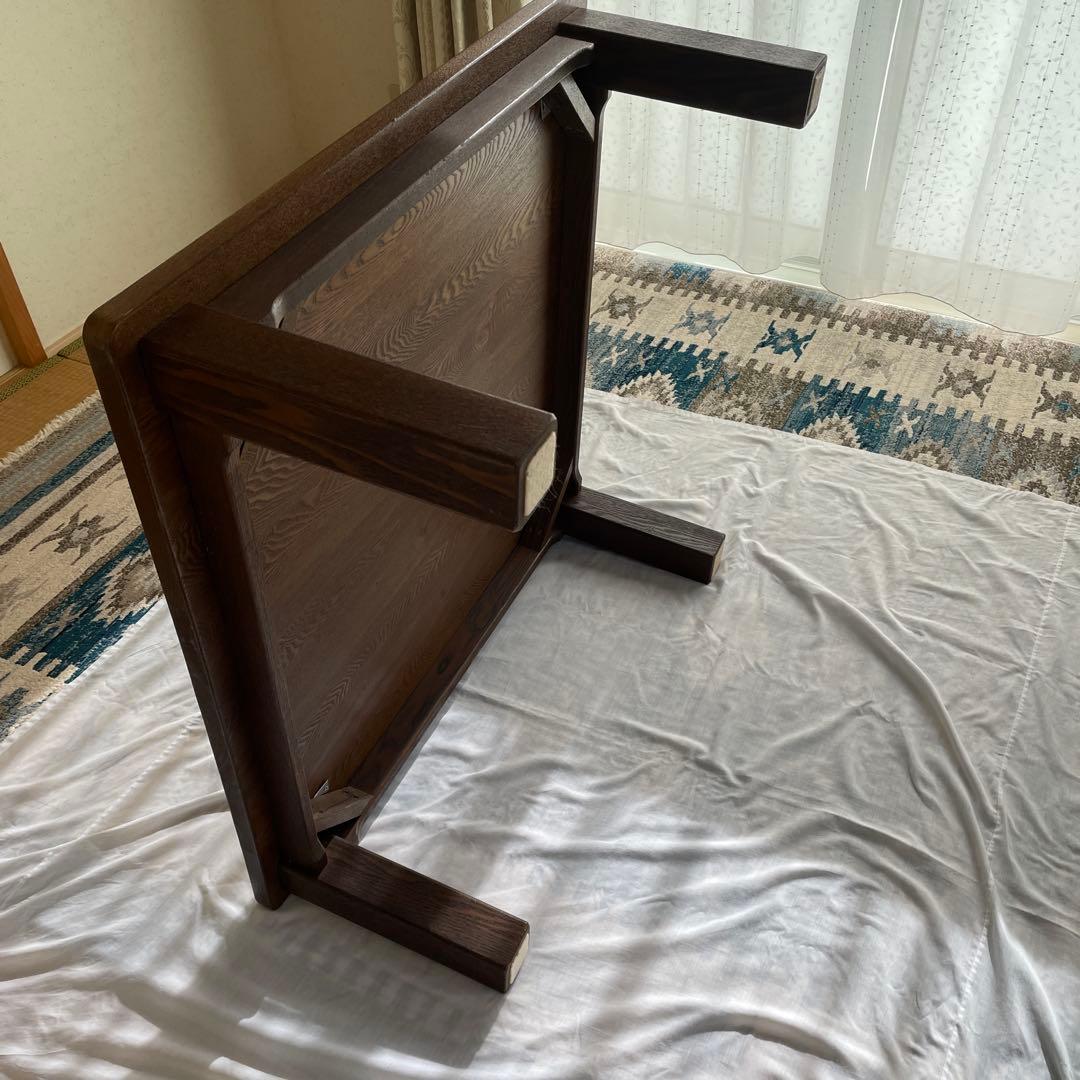 タモ材のローテーブル（値下げ）