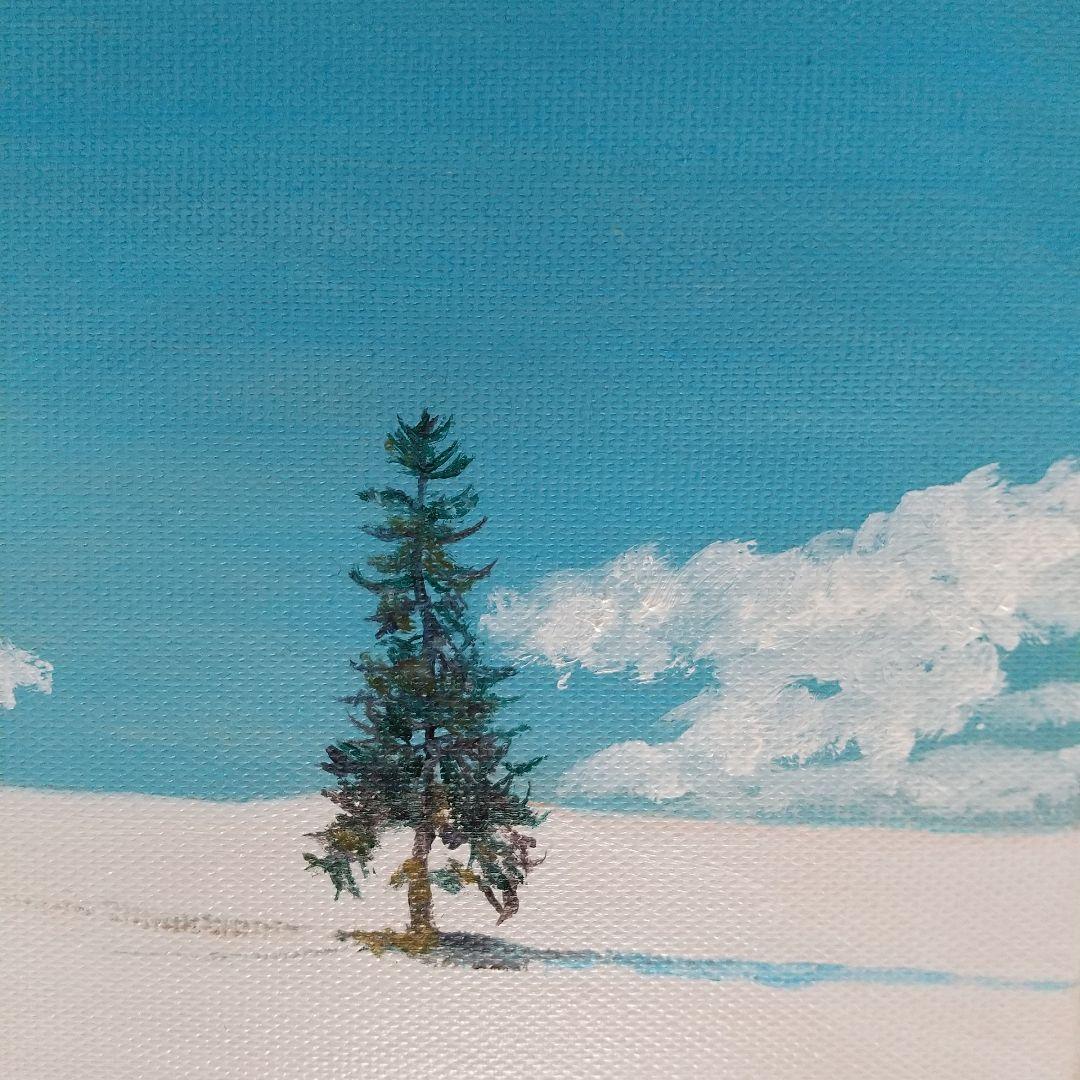 北海道の風景 油彩画 2号