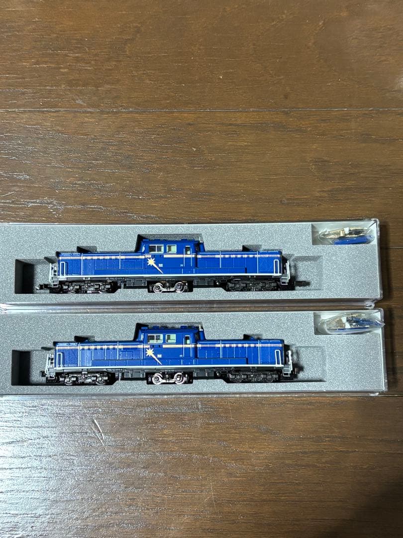 KATO DD51 7008-L 2両と重連パーツのセット