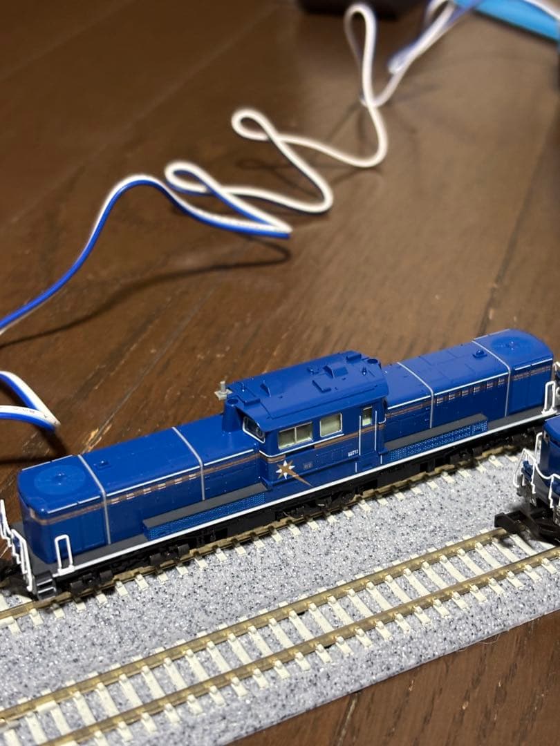 KATO DD51 7008-L 2両と重連パーツのセット