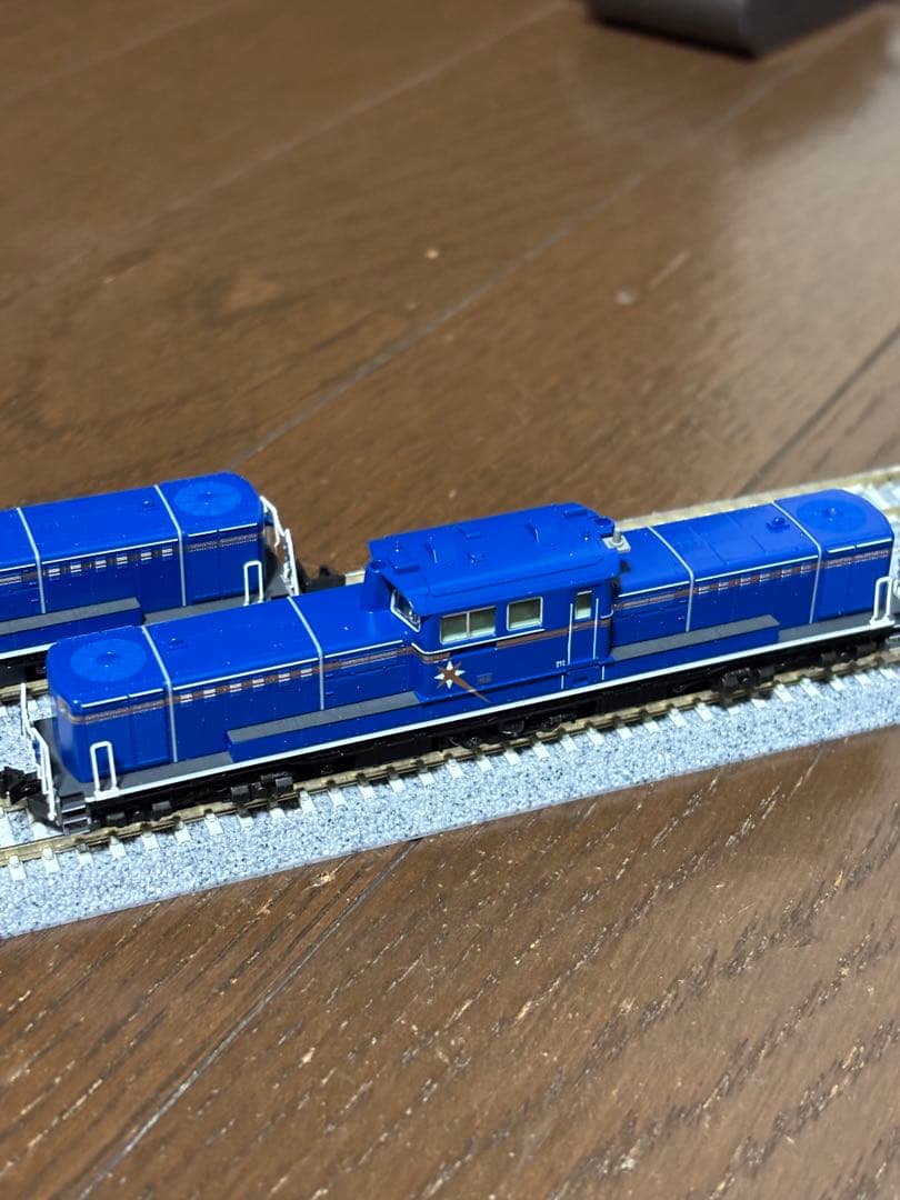 KATO DD51 7008-L 2両と重連パーツのセット