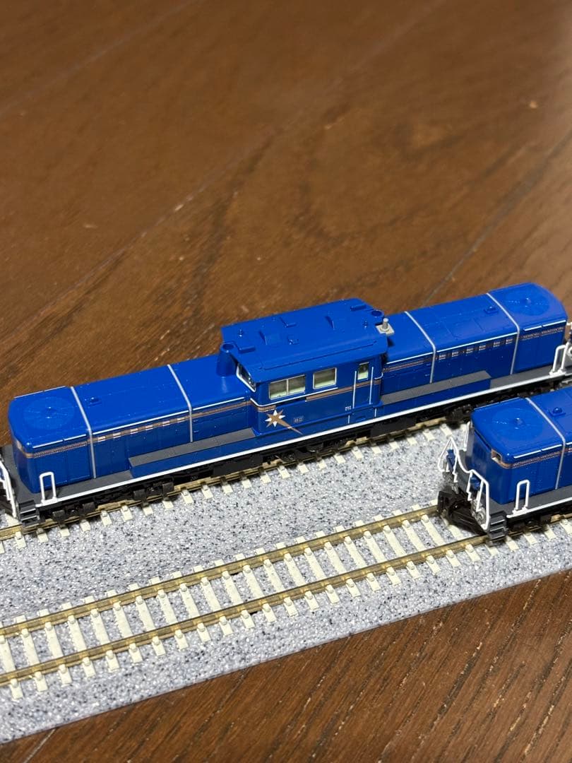 KATO DD51 7008-L 2両と重連パーツのセット