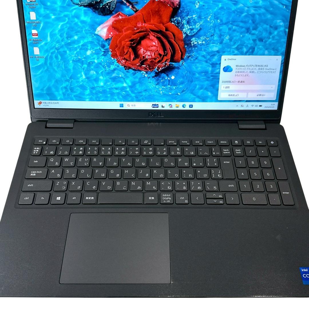 【DELL】i5搭載 11世代 16GB SSD256G ノートパソコン 840