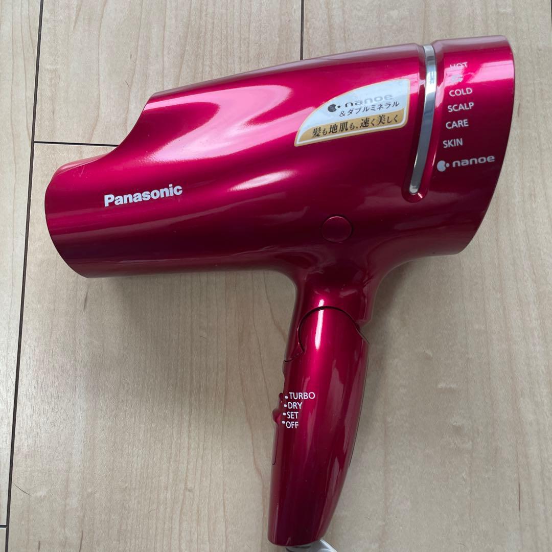 Panasonic EH-NA9E ピンク ヘアドライヤー　取説付き