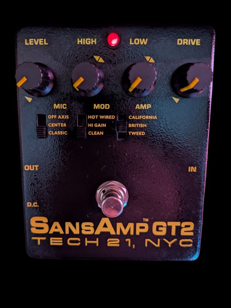 ギター Tech 21 SansAmp GT2