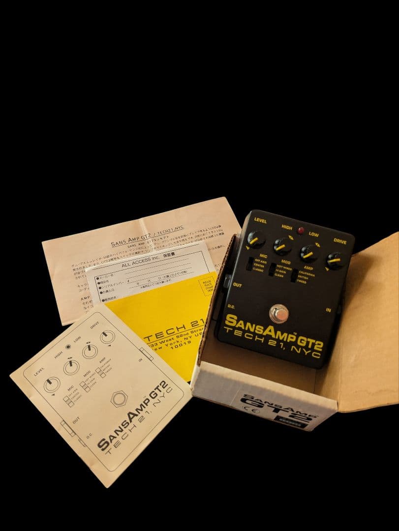 ギター Tech 21 SansAmp GT2