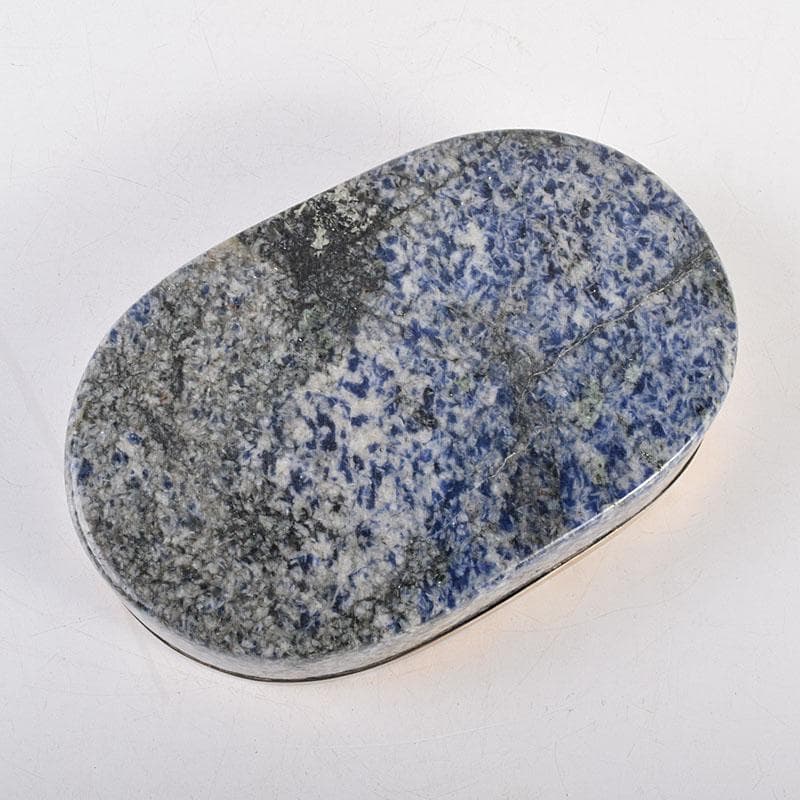 パワーストーン　ソーダライト　PRATA833刻印　銀装飾　水盤　V　R8529