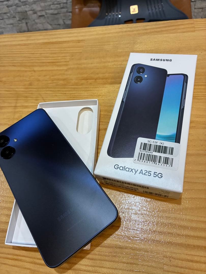 Samsung Galaxy A25 5G 本体 ダークブルー