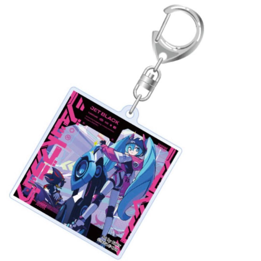 ソニックレーシング クロスワールド×初音ミク CDジャケットキーホルダー　コンプ