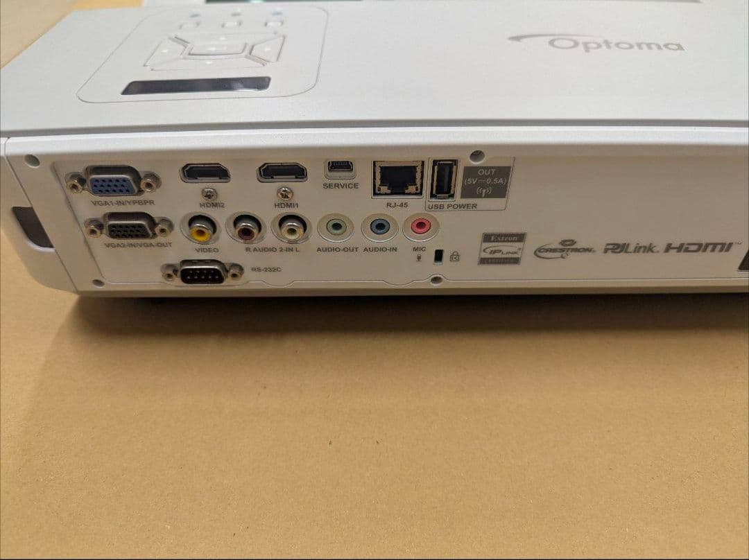 価格交渉可 美品 高輝度レーザ超短焦点プロジェクタオプトマZH400UST