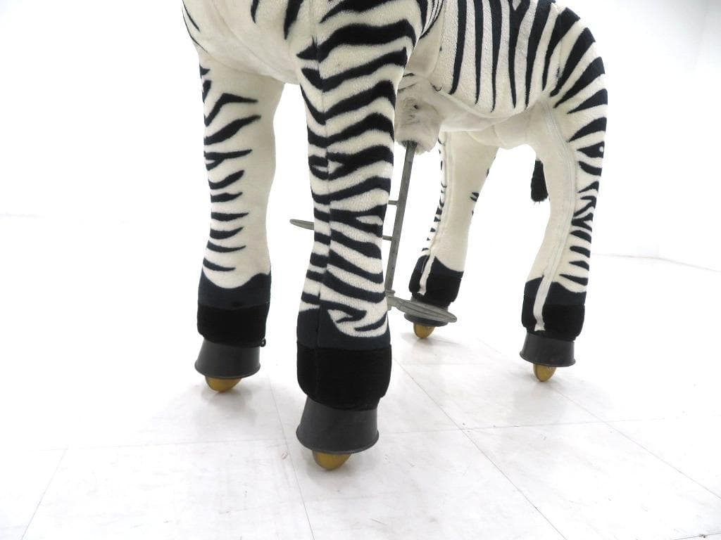 展示品　ラングス　ポニー　エコポニー　乗用玩具　乗り物　シマウマ