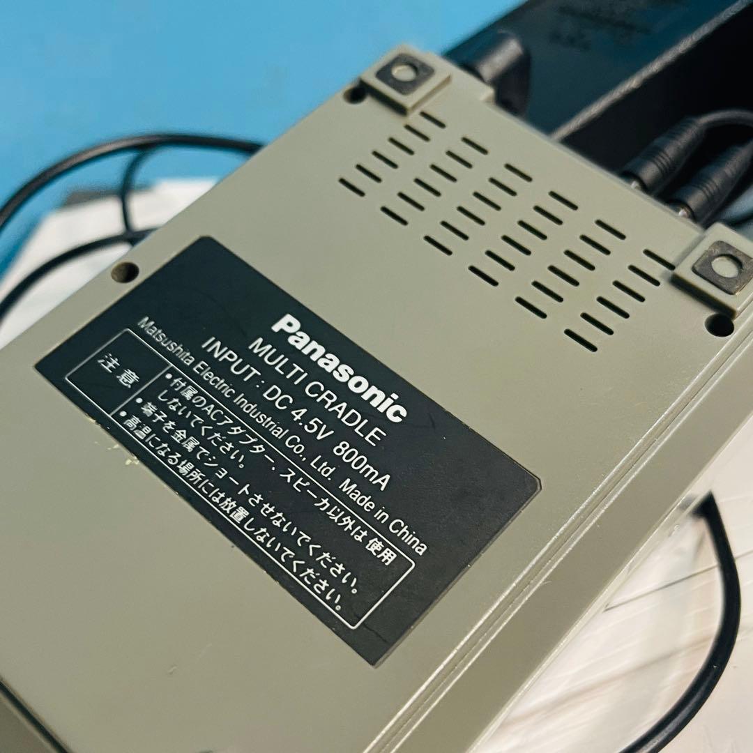 Panasonic ポータブルMDレコーダー SJ-MR230 セット中古品