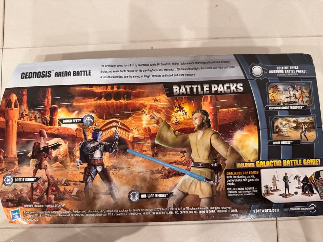 STARWARS バトルパック Hasbro GEONOSIS ARENA