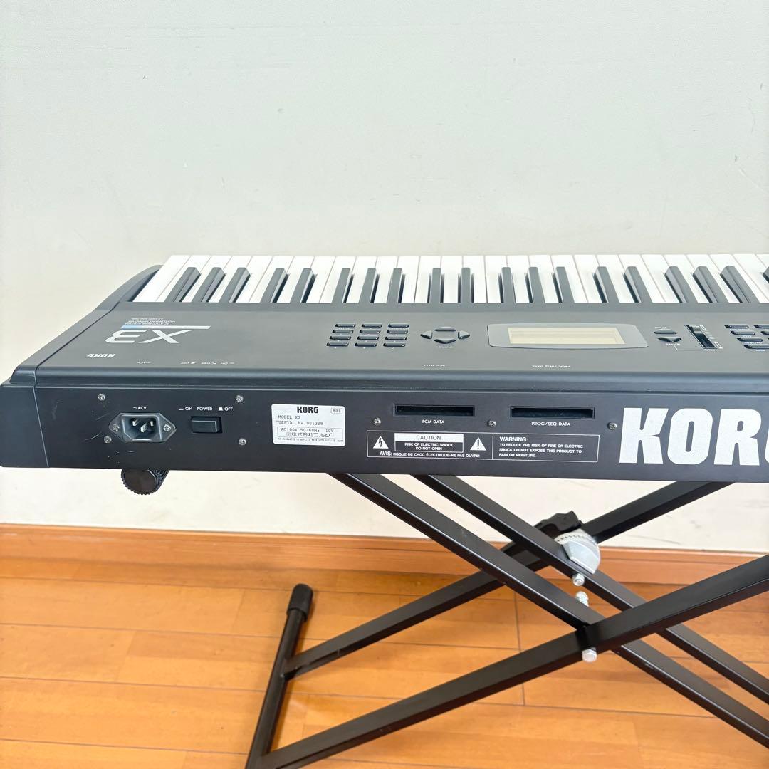 【美品•音出し確認済み】KORGコルグ シンセサイザー ワークステーション X3