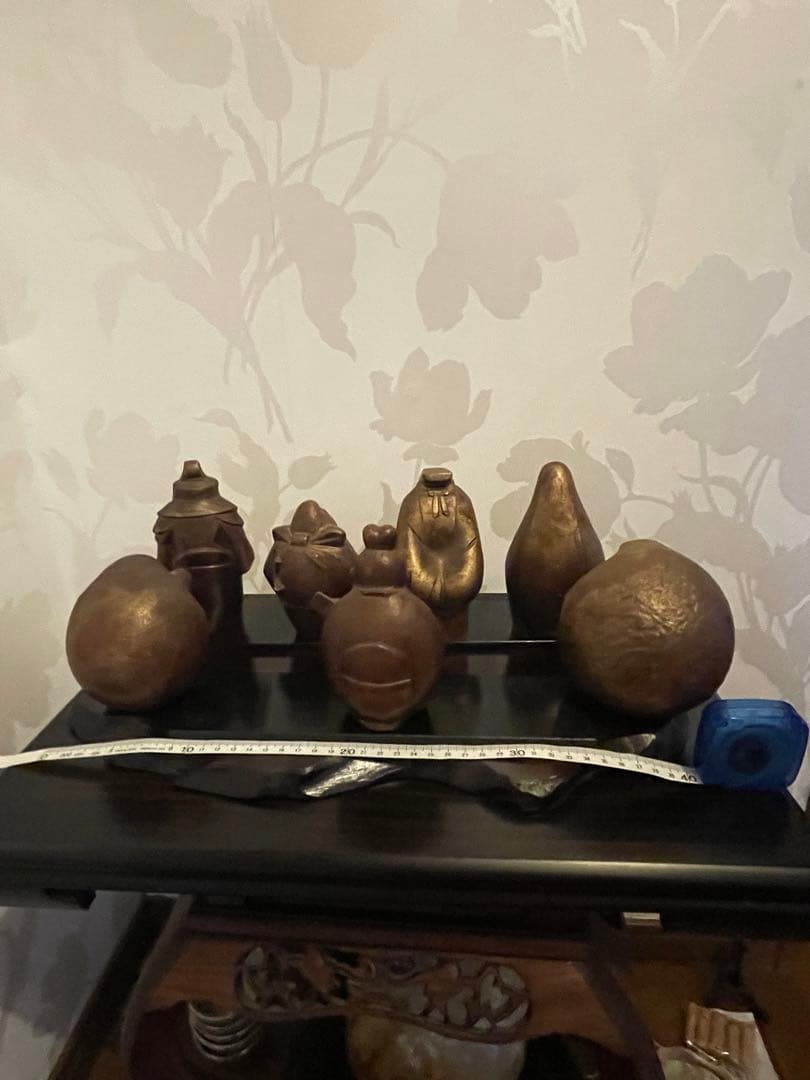 美品　高級　鉄製　七福神 鉄製置物 7体セット　高級七福神