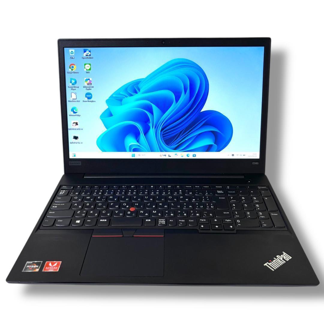 Windowsノート本体 472/Lenovo/Ryzen3/ThinkPad E585/SSD512GB