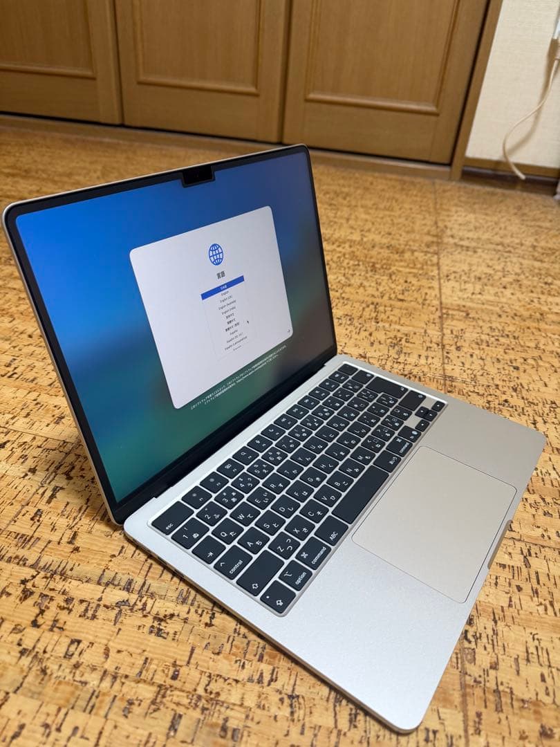 【美品】MacBook Air M4 16GB 256GB スターライト