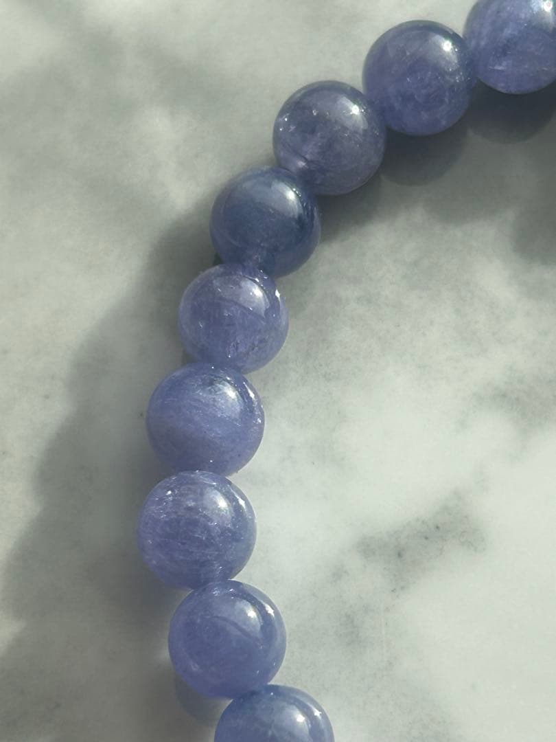 タンザナイト　ブレスレット　6.6ミリ