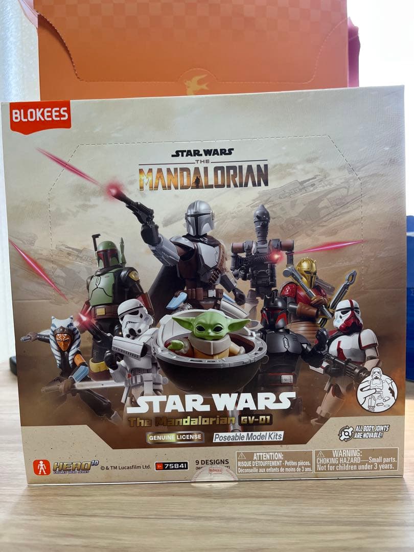 Blokeesスター・ウォーズ マンダロリアン シリーズ （9個入り）プラモデル