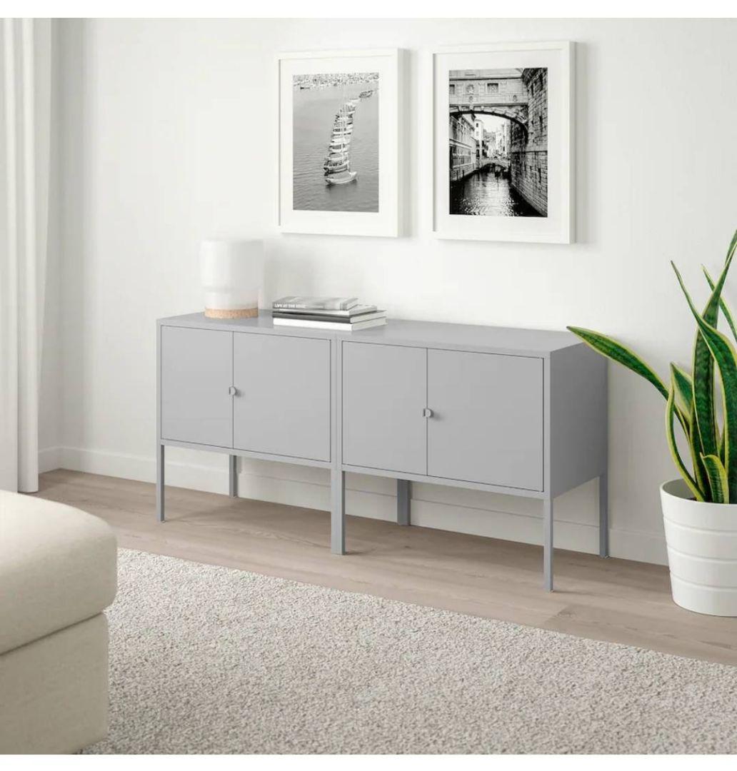 ✰IKEA　イケア　LIXHULT　リックスフルト　キャビネット　2台セット