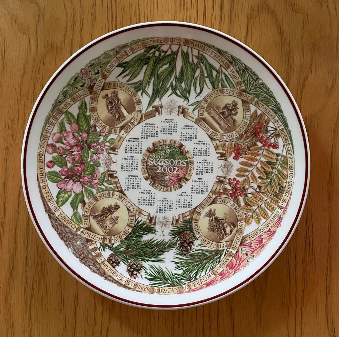 ウエッジウッド イヤープレート カレンダープレート ミレニアムプレート