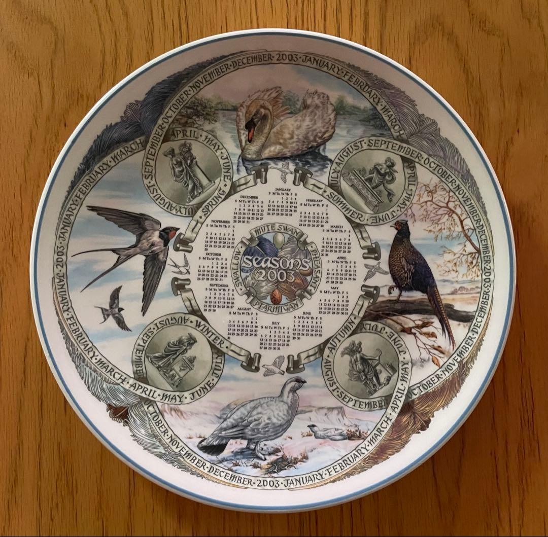 ウエッジウッド イヤープレート カレンダープレート ミレニアムプレート