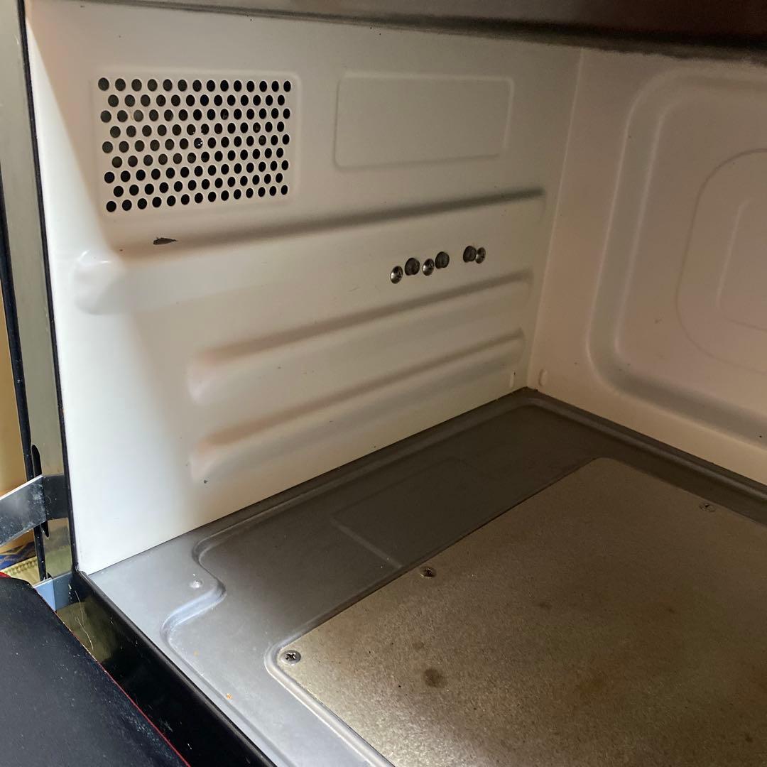 HITACHI オーブンレンジ レッド