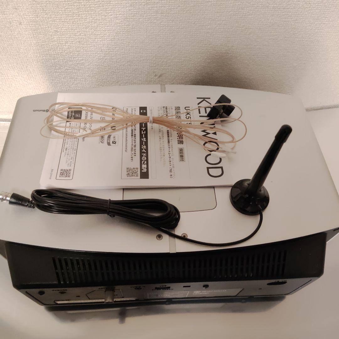 KENWOOD ホワイト ラジオ・ラジカセ・U−K575