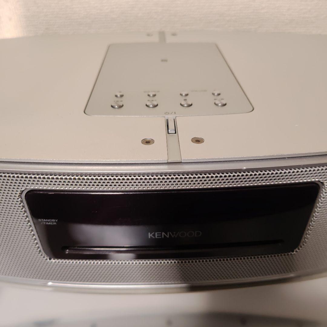 KENWOOD ホワイト ラジオ・ラジカセ・U−K575