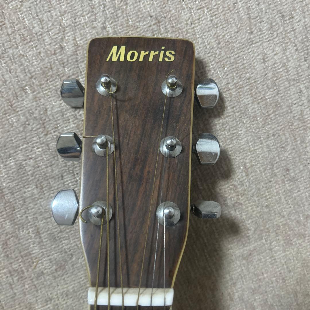 Morris モーリスアコスティックギターアコギ　フォークギターソフトケース付き
