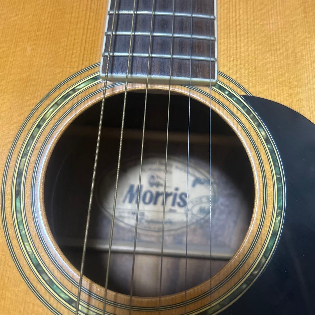 Morris モーリスアコスティックギターアコギ　フォークギターソフトケース付き
