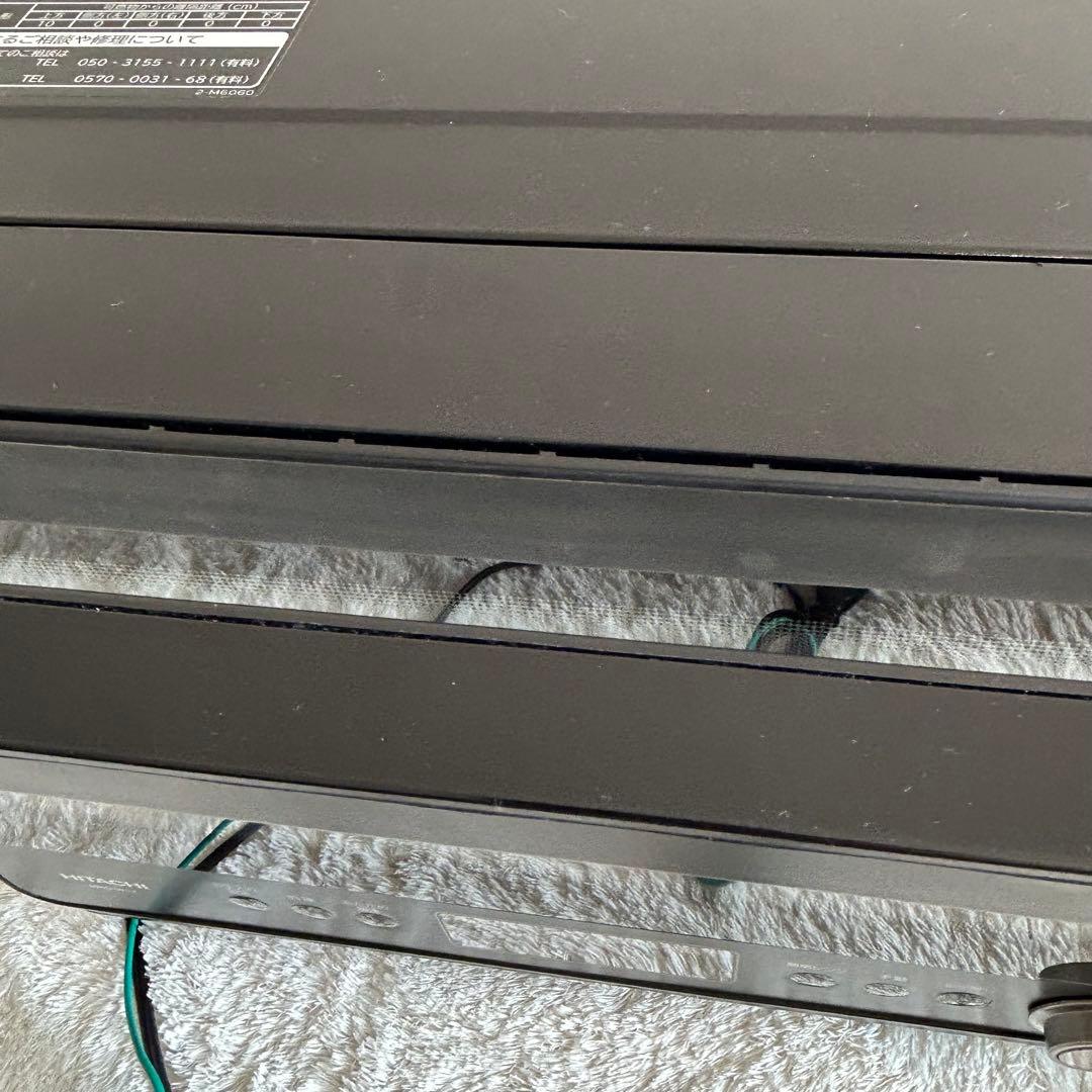 【美品】HITACHI ヘルシーシェフ　MRO-W1Y　オーブンレンジ　ブラック