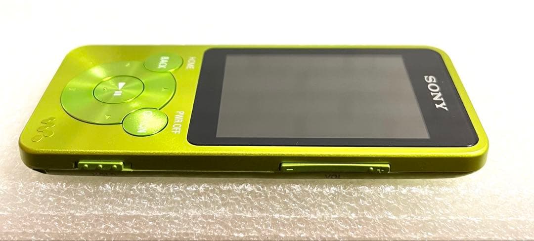 【バッテリー良好】SONY ウォークマン　NW-S15 16GB ライム　黄緑