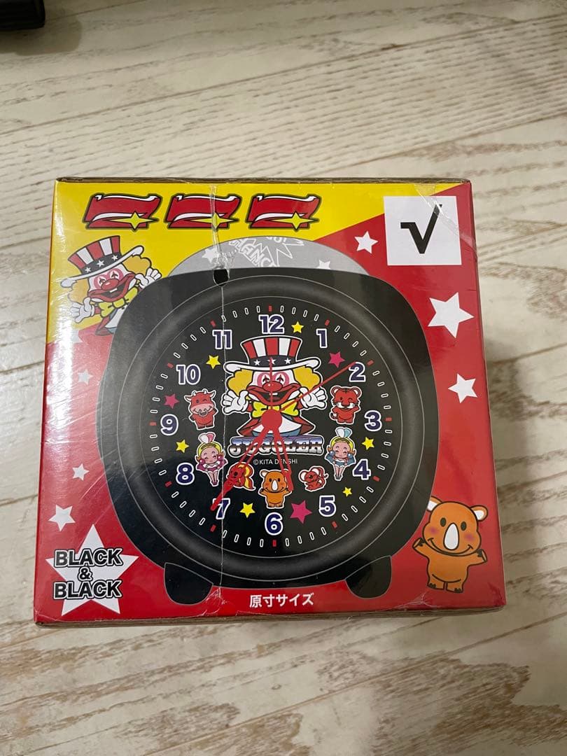 超希少！レア！ジャグラー　プロジェクターサウンドクロック3 黒