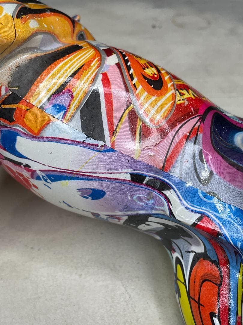 KARE▪️アニマルオブジェ　グラフィティドッグ　デコフィギア　置物　オブジェ